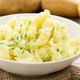 bowl of mashed potatoes